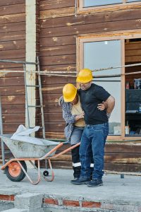 Construction Worker After Fall